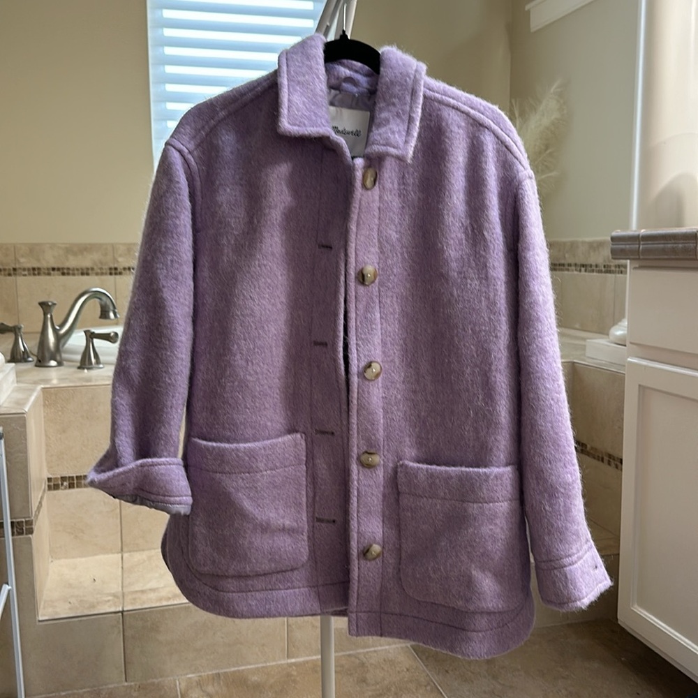 New Madewell Walton Shirt Jacket